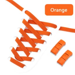 No Tie Shoe Laces Press Lock Shoelaces Without Ties Elastic Laces Sneaker Kids Adult 8MM Widened Flat Shoelace for Shoes