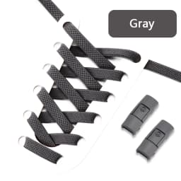 No Tie Shoe Laces Press Lock Shoelaces Without Ties Elastic Laces Sneaker Kids Adult 8MM Widened Flat Shoelace for Shoes