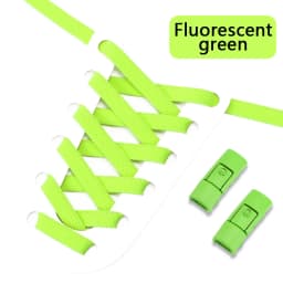 No Tie Shoe Laces Press Lock Shoelaces Without Ties Elastic Laces Sneaker Kids Adult 8MM Widened Flat Shoelace for Shoes