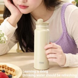 TYESO Thermos Bottle Car Insulated Flask Water Tumbler for Outdoor Sports Travel Vacuum Flasks Stainless Steel Thermal Cup