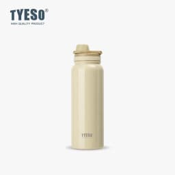 TYESO Thermos Bottle Car Insulated Flask Water Tumbler for Outdoor Sports Travel Vacuum Flasks Stainless Steel Thermal Cup