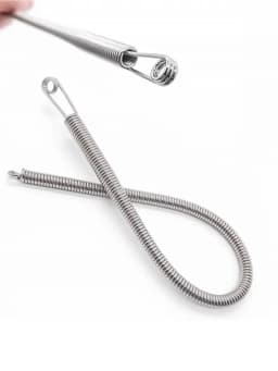 Bendable Spring Drawstring Threader Clip Pants Hoodies Elastic Band Lace Cord Flexible Drawstring Thread DIY Sewing Accessories