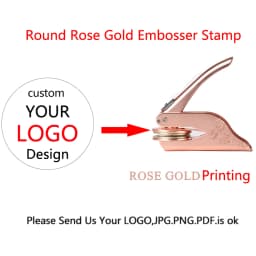Embosser Stamp LOGO Customized Wedding Library Book Private Seals Customization Envelope Party Invitation Embossing Stamps DIY