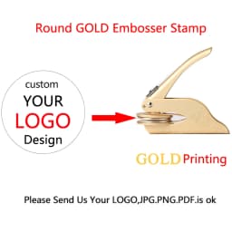 Embosser Stamp LOGO Customized Wedding Library Book Private Seals Customization Envelope Party Invitation Embossing Stamps DIY