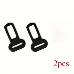 2/4 Pet Seat Belt Adapters - Car Metal Clips for Pet Leashes, Compatible with Truck & Car Seats