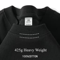 Heavy Wight 425 grams Men T Shirt Cotton Half Sleeve Brathable High Qaulity Round Neck Basic Tops Men Summer T-Shirt
