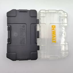 DEWALT TSTAK Tough Case Black Medium Stackable Removable Dustproof Drill Bits Accessories 148*85*40mm Storage Tool Box 1PCS