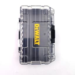 DEWALT TSTAK Tough Case Black Medium Stackable Removable Dustproof Drill Bits Accessories 148*85*40mm Storage Tool Box 1PCS