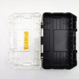DEWALT TSTAK Tough Case Black Medium Stackable Removable Dustproof Drill Bits Accessories 148*85*40mm Storage Tool Box 1PCS