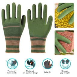 1/2pairs Gardening Gloves Thorn Proof Rose Pruning Garden Glove Protection Glove Rose Gloves for Cactus Rose and Blackberry