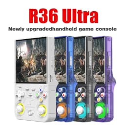 New R36 Ultra Retro Handheld Game Console 4.0-Inch Open-Source Linux System 128GB Portable Video Player Handheld Game Console