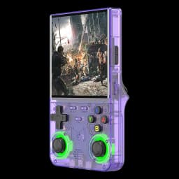New R36 Ultra Retro Handheld Game Console 4.0-Inch Open-Source Linux System 128GB Portable Video Player Handheld Game Console