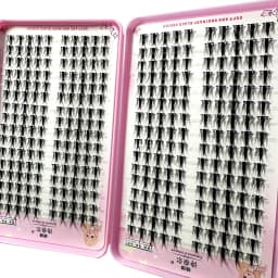 High-Capacity Individual Lashes 12/13/14mm Cluster Lashes Fluffy Natural Look DIY Eyelash Extension False Eyelashes Makeup