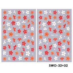 2pcs Sweet Element Nail Art Stickers Simple Flower Heart Cherry Strawberry Kawaii Decals Colorful Bow Butterfly Manicure Sliders