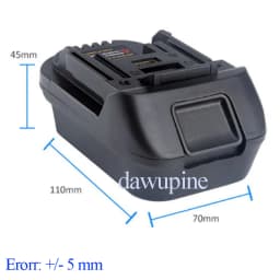 DM18M Converter Adapter For Milwaukee For M18 For Dewalt 20V Li-ion Battery For Makita 18V Power Tools USB Power Bank Charger