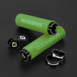 ROCKBROS Cycling Grips Anti-skid Shockproof Sponge Handlebar Grips MTB Road Bike Grips Ultraight Cycling Handlebars