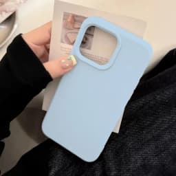Dopamine-Inspired Silicone Solid Color Simple Fashion Phone Case for iPhone 18 17 Pro 16 Plus 16 18 Pro Max 15 14 13 12 11 Cover