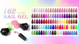 10ml Gel Nail Polish 162 Colors Nail Supplies Vernis Semi Permanent Nail Art Manicure Soak Off LED UV Gel Nail Varnishes Summer