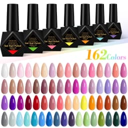 10ml Gel Nail Polish 162 Colors Nail Supplies Vernis Semi Permanent Nail Art Manicure Soak Off LED UV Gel Nail Varnishes Summer