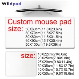 Custom Mouse Pad Print Diy Large Playmat Gaming Customized Mat XXL Size Gamer Office Mousepad OEM Logo Bulk Discounts Desk Mat