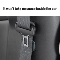 Suede Magnetic Suction Car Seat Belt Fixing Clips Auto Belt Holder Stabilizer Fastener Adjustable Clip Seatbelt Stopper