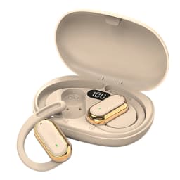 Bluetooth 5.4 Earphones IPX7 Waterproof 20Hrs Wireless Headphones with ENC Noise Cancelling Mic Deep Bass For Sports Workout Gym