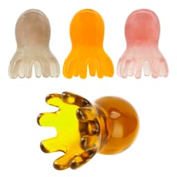 1pc Octopus Shaped Head Meridian Acupoint Massage Comb Wide Tooth Scalp Comb Back Neck and Back Manual Deep Massage Tools