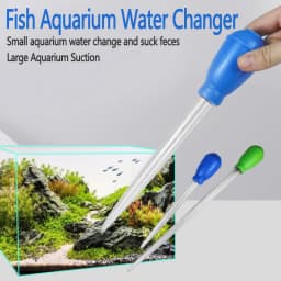 Lengthen Pipettes Cleaner Simple Cleaning Tool for Aquarium Water Changer Aquarium Siphon Fish Tank Vacuum Cleaner 29cm 45cm