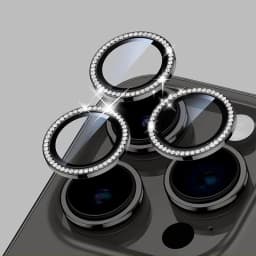 Bling Glitter Diamond Camera Lens Protector Case For iPhone 18 17 16 15 14 13 12 11Pro Max Plus Ultra Fold Sreen Protectors Film