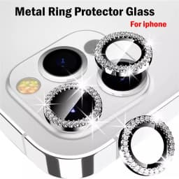 Bling Glitter Diamond Camera Lens Protector Case For iPhone 18 17 16 15 14 13 12 11Pro Max Plus Ultra Fold Sreen Protectors Film