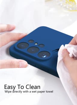 For Samsung Galaxy S26 Ultra S25 FE S24 Plus S23 Ultra Case S26 S25 S24 S23 S22 S21 Liquid Silicone Phone Back Cover