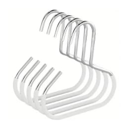 5pcs Baseball Cap Hat Rack Organizer Stainless Steel Hat Hanger Hanging Cap Holder Non-Slip Wall Mount Hook Organizer for Caps