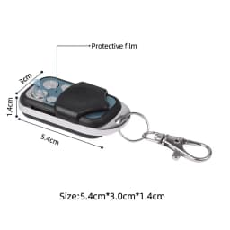 433MHZ Remote Control 4 Button Remote Controller Duplicator Universal Garage Door Opener Clone Rolling Code for Gate Garage Door