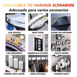 iLMH Extra Strong Double Sided Tape Adhesive Car Special Tear Off Without Leaving Traces High Viscosity Mounting Fixing Sticky