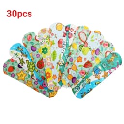 100Pcs Cute Cartoon Animal Waterproof Adhesive Bandages for Kids, Flexible Breathable Daily Use Minor Scrapes Cover Strips