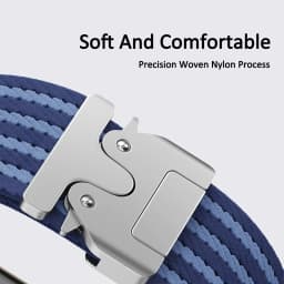 Braided Nylon Bracelet for Apple Watch Series 10 46mm Ultra 2/1 49mm Soft Elastic Strap for iWatch 9 8 7 45mm 6 5 4 SE 44mm Band