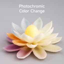 eSUN PLA Filament UV Color Change 3D Printer Filament For Bambu Lab 1.75mm 1KG Photochromic PLA UV Color Change 3D Filament