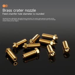 For Artillery Sidewinder X1/X2 Hotend For Genius Print Head Brass Hardened Steel Volcano Nozzle Extruder 3D Printer Parts