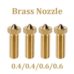 For Artillery Sidewinder X1/X2 Hotend For Genius Print Head Brass Hardened Steel Volcano Nozzle Extruder 3D Printer Parts
