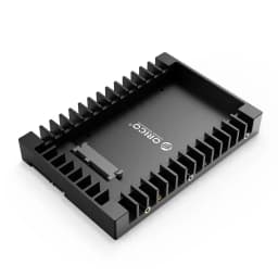 ORICO 2.5 SATA MSATA NGFF Hard Drive Caddy Standard 2.5 to 3.5'' Hard Drive Caddy SATA 3.0 Adapter Internal Drive Bay Tool Free