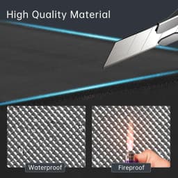 DLP LCD Photocuring 3D Printer Fire Dust Light and Heat Insulation Protective Cover For Elegoo Anycubic Phrozen CREALITY 3D