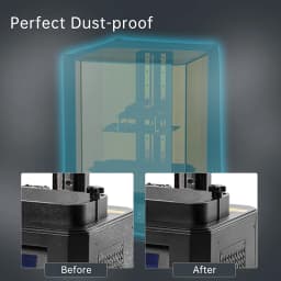 DLP LCD Photocuring 3D Printer Fire Dust Light and Heat Insulation Protective Cover For Elegoo Anycubic Phrozen CREALITY 3D