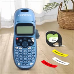Dymo LT100H Label Maker Adhesive Dymo LetraTag LT-100H Label Printer Handheld Label Machine DIY Dymo 12mm LT Tape 91201 91200