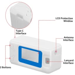 Meshtastic Heltec V3 ESP32 LoRa 32 Dev-Board Kit Case(Case Only - Other Items Not Included)