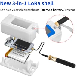 Meshtastic Heltec V3 ESP32 LoRa 32 Dev-Board Kit Case(Case Only - Other Items Not Included)
