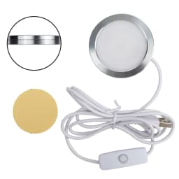 3D Printer DIY Model LED Lamp Kit 001 For Bambu Lab A1/A1mini/P1S/P1P/X1C USB White/Cold/Warm Light For Bambu Lab LED Lamp Kit