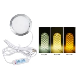 3D Printer DIY Model LED Lamp Kit 001 For Bambu Lab A1/A1mini/P1S/P1P/X1C USB White/Cold/Warm Light For Bambu Lab LED Lamp Kit