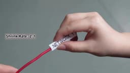 Heat Shrink Tube Tape Compatible for Brother Heat Shrink Tube Tape HSe231 HSe221 HSe211 HSe631 HSe621 HSe611 for PTE300 PTE500W