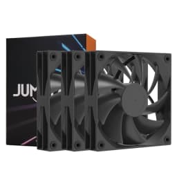 JUMPEAK JP120 120mm Fan 2000RPM High Speed 4PIN PWM Silent Hydraulic Bearing 12cm Cooling Fans for Gaming PC Case Liquid Cooler