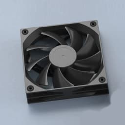 JUMPEAK JP120 120mm Fan 2000RPM High Speed 4PIN PWM Silent Hydraulic Bearing 12cm Cooling Fans for Gaming PC Case Liquid Cooler